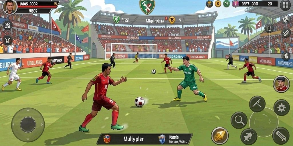 topiwangi - Screenshot memperlihatkan pertarungan epik melawan monster.